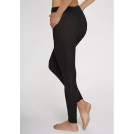 LAVANA Strickstrumpfleggings 2 Paar Schwarz 40/42