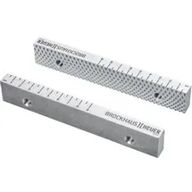 BROCKHAUS HEUER Schutzbacken Aluminium 140 mm grau 2 Stück