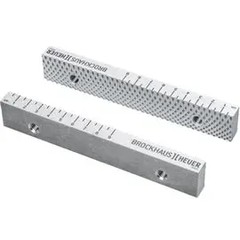 BROCKHAUS HEUER Schutzbacken Aluminium 140 mm grau 2 Stück