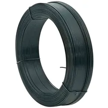 vidaXL Zaun-Bindedraht 250 m 2,3/3,8 mm Grün/Stahl