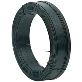 vidaXL Zaun-Bindedraht 250 m 2,3/3,8 mm Grün/Stahl