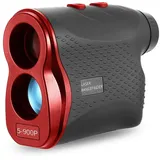 600 M/900 M Golf-laser-entfernungsmesser – Laser-distanz- Und Geschwindigkeitsmessung – Digitaler Entfernungsmesser Für Die Jagd – 900-m-modell Rot