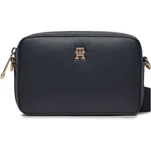 Tommy Hilfiger Damen Schultertasche TH Essential Camera Bag Blau