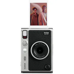 FUJIFILM INSTAX mini Evo Sofortbildkamera, Black