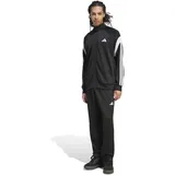 adidas Teamsport Trainingsanzug Schwarz/Weiß L