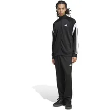 adidas Teamsport Trainingsanzug Schwarz/Weiß L