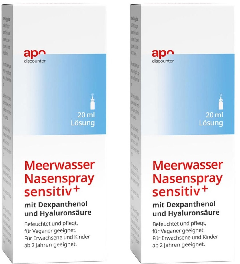 Pflegendes Nasenspray Hyaluron & Dexpanthenol von apodiscounter