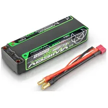 Absima Akkupack (LiPo) 7,6V 8500mAh 2S 140C Hardcase 5mm, T-Stecker