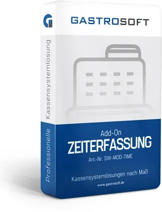 Einzelhandel Zeiterfassung Add-On für Kassensoftware PosSoft Standard & Professi...