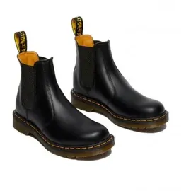 Dr. Martens 2976 Yellow Stitch Smooth black smooth leather 45