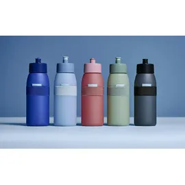 Mepal Sporttrinkflasche Ellipse ¦ grün ¦ Kunststoff ¦ Maße (cm): B: 7,5 H: 22,5