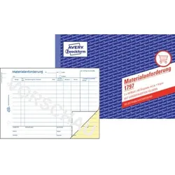 Materialanforderung A5 2x40Blatt selbstdurchschreibend