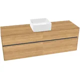 Villeroy & Boch Collaro Waschbeckenunterschrank C04900RH 160 x 55 cm Kansas Oak