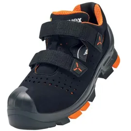 Uvex Sicherheitssandalen S1P SRC uvex 2 aus Mikrovelours, uvex xenova® Kunststoffkappe, Weite 12, Größe 39