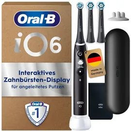 Oral-B iO Series 6 Plus Edition schwarz + Reiseetui