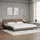 vidaXL Dover 200 x 200 cm Cappuccino-Braun