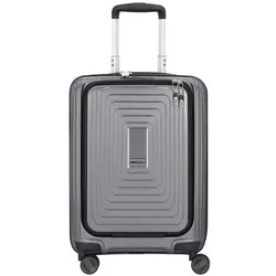 Cocoono Zürich 4-Rollen Kabinentrolley 55 cm Laptopfach platin
