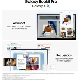 Samsung Galaxy Book5 Pro 14'' Intel Core Ultra 7 258V 32 GB RAM 1 TB SSD Win11 Pro