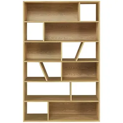 Bücherregal mdf Esche Furnier AZTEQUE