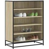 vidaXL Sonoma Eiche 75 x 97,5 x 38 cm braun