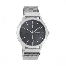 Oozoo Timepieces silber groß (ca. 45mm) | Gr.: onesize