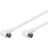 ITB Goobay 67341 Gewinkeltes SAT Antennenkabel (80 dB), 2x