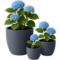 CLP Pflanzkübel rund 3er Set Ø 30 x 30