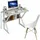 OEM Computertisch, Bürotisch mit Ablage 80 x 40 cm STL04B