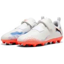 Puma Future 8 Play FG/AG Kinder puma white/puma black/glowing red 34