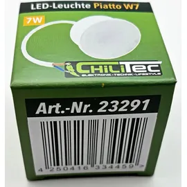 ChiliTec LED Modul flach Ersatz für GU10 Leuchtmittel - LED-Modul neutralweiß 120° 4200K, 230V 7W, 550lm, 50x24mm