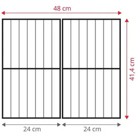 TAINO Black 2+1 Gasgrill