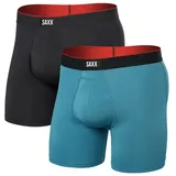 SAXX Underwear Saxx Multi-Sport Mesh x2 vêtement running homme - Bleu - S