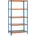 200x110x40 cm Blau/Orange