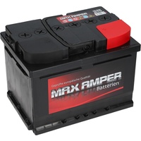 MAXAMPER 12V 55 Ah 480A EN Autobatterie Starterbatterie Calcium Technologie NEU