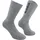 La Sportiva Outdoor Fun Socks 44-46 grau/schwarz