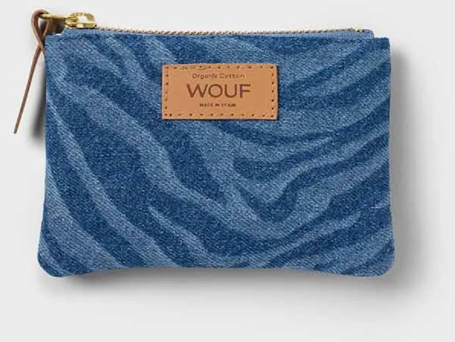 Wouf Denim Collection Small Pouch Sierra