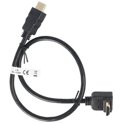 High Speed HDMITM Kabel mit 90 Grad Stecker, HDMI Kabel mit Ethernet