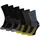 Apollo Herren Socks 6 Paar Blau/Gelb/Grau 46-48