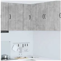vidaXL Küchenschrank 57 x 57 x 80 cm Grau