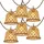 Lumisky Lichterkette Solar 13 m inkl. 20 LED-Leuchtmitteln Beige