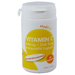 Vitamin C 300 mg + Zink ImmunoFit Kapseln