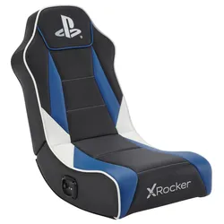 Gamingsessel Playstation ca. 42x68x74cm Schwarz/Blau/Weiß