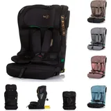 Chipolino Kindersitz i-Size LUX X (76-150cm) Gruppe 1/2/3, Isofix, Top Tether schwarz