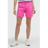 Soccx Damen Bermudashorts mit Zip Fly Neon Magenta, XL - XL