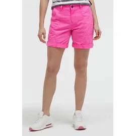 Soccx Damen Bermudashorts mit Zip Fly Neon Magenta, XL - XL