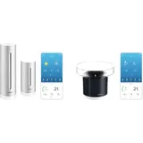 Netatmo Smarte Wetterstation mit Wandhalterung - WLAN, Funk, Innen- und Außensensor & Regenmesser Funk für die Netatmo Wetterstation, NRG01-WW