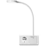 monzana LED Steckerlampe Timer Dimmbar tageslichtweiß