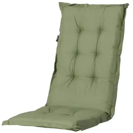 PROGARDEN Tampa Klappsessel 61 x 60 x 109 cm grün 4 St. inkl. 4 x Auflagen grün