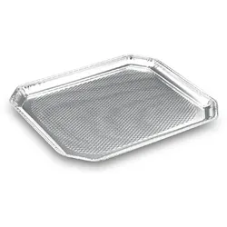 50 Catering-Platten ALU eckig 37,5 x 28 cm