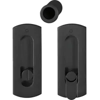 HOPPE Schiebetür Griff Set - 2x Muschelgriff eckig +